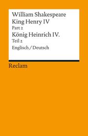 King Henry IV, Part 2/Heinrich IV, Teil 2 - Cover