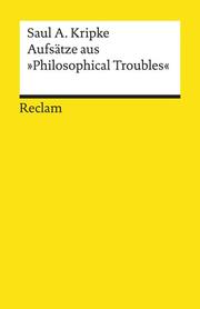 Aufsätze aus 'Philosophical Troubles'