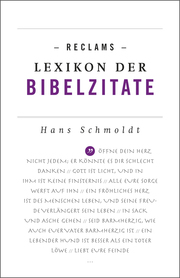 Reclams Lexikon der Bibelzitate - Cover