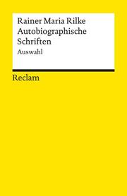 Autobiographische Schriften - Cover