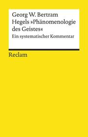 Hegels 'Phänomenologie des Geistes' - Cover