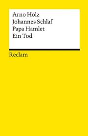 Papa Hamlet, Ein Tod - Cover
