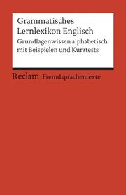 Grammatisches Lernlexikon Englisch - Cover