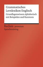 Grammatisches Lernlexikon Englisch. - Cover