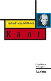 Kant - Cover