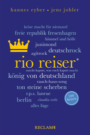 Rio Reiser. 100 Seiten - Cover