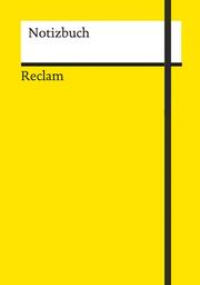 Reclams Notizbuch - Cover