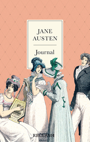 Jane Austen Journal , Hochwertiges Notizbuch mit Fadenheftung, Lesebändchen und Verschlussgummi , Mit Illustrationen und Zitaten aus ihren beliebtesten Romanen und Briefen