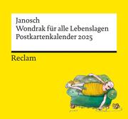 Janosch: 'Wondrak für alle Lebenslagen' (Postkartenkalender 2025) - Cover