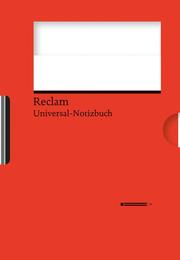 Universal-Notizbuch (rot) - Cover