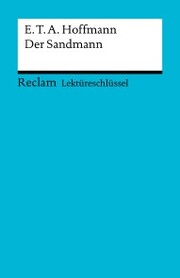 Lektüreschlüssel. E. T. A. Hoffmann: Der Sandmann - Cover