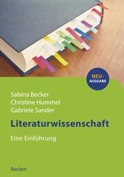 Literaturwissenschaft. Eine Einführung - Cover