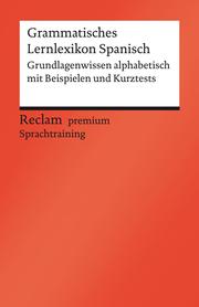 Grammatisches Lernlexikon Spanisch - Cover