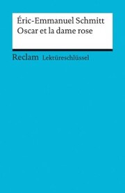 Lektüreschlüssel. Éric-Emmanuel Schmitt: Oscar et la dame rose - Cover