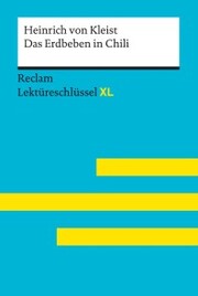 Das Erdbeben in Chili von Heinrich von Kleist: Reclam Lektüreschlüssel XL - Cover