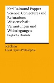 Science: Conjectures and Refutations / Wissenschaft: Vermutungen und Widerlegungen (Englisch/Deutsch) - Cover