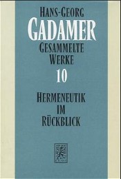 Hermeneutik im Rückblick - Cover
