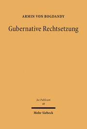 Gubernative Rechtsetzung - Cover