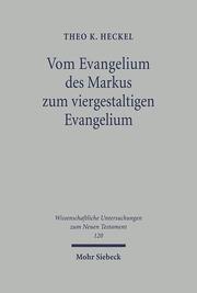 Vom Evangelium des Markus zum viergestaltigen Evangelium - Cover