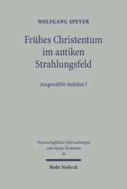 Frühes Christentum im antiken Strahlungsfeld - Cover