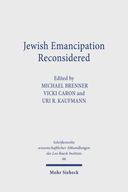 Jewish Emancipation Reconsidered