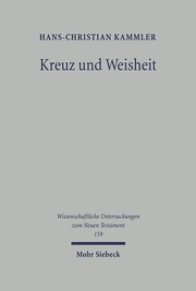 Kreuz und Weisheit - Cover