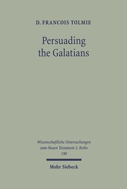 Persuading the Galatians - Cover