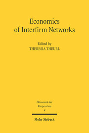 Economics of Interfirm Networks - Cover