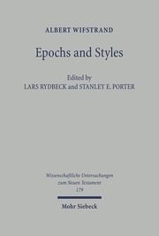 Epochs and Styles - Cover