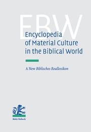 Encyclopedia of Material Culture in the Biblical World - Cover