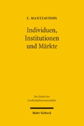 Individuen, Institutionen und Märkte - Cover