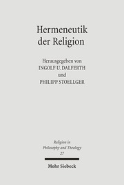 Hermeneutik der Religion - Cover