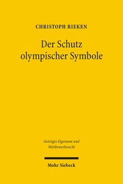 Der Schutz olympischer Symbole - Cover