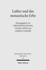 Luther und das monastische Erbe - Cover