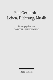 Paul Gerhardt - Dichtung, Theologie, Musik - Cover