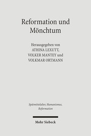 Reformation und Mönchtum - Cover