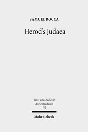 Herod's Judaea - Cover