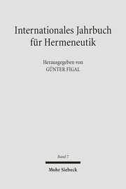 Internationales Jahrbuch für Hermeneutik 7/2008