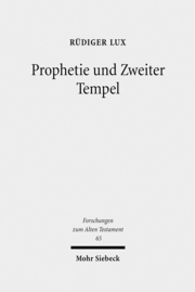 Prophetie und Zweiter Tempel - Cover