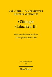 Göttinger Gutachten III - Cover