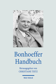 Bonhoeffer Handbuch - Cover