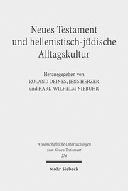 Neues Testament und hellenistisch-jüdische Alltagskultur - Cover