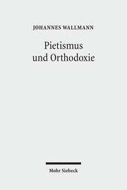 Pietismus und Orthodoxie - Cover