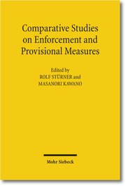 Comparative Studies on Enforcement and Provisional Measures - Cover
