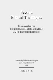 Beyond Biblical Theologies - Cover