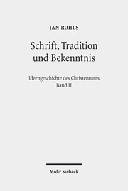 Schrift, Tradition und Bekenntnis - Cover