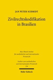 Zivilrechtskodifikation in Brasilien - Cover