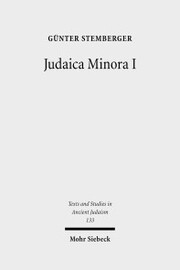 Judaica Minora - Cover