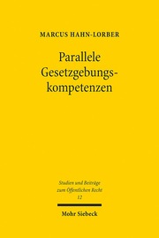 Parallele Gesetzgebungskompetenzen - Cover
