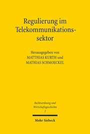 Regulierung im Telekommunikationssektor - Cover